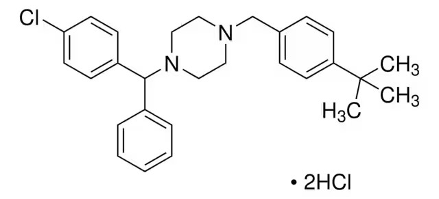 Buclizine dihydrochloride structure, CAS 129-74-8