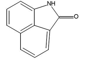 Benz[cd]indol-2(1H)-one structure, CAS 130-00-7