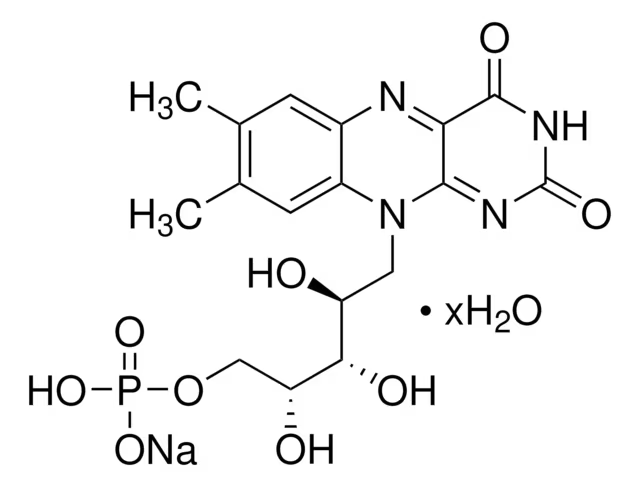 Riboflavin-5-phosphate sodium structure, CAS 130-40-5