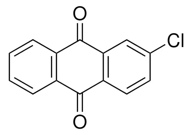 2-Chloroanthraquinone structure, CAS 131-09-9
