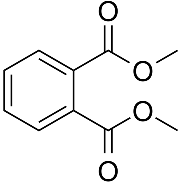 Dimethyl phthalate structure, CAS 131-11-3