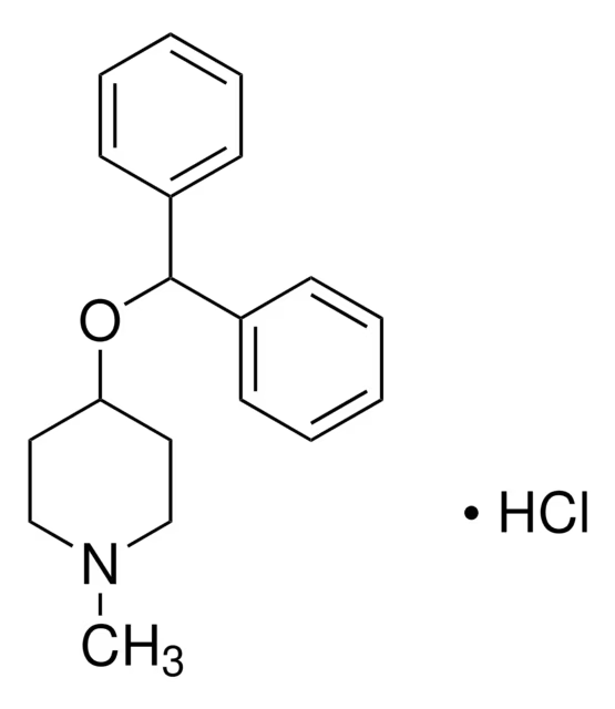 Diphenylpyraline hydrochloride structure, CAS 132-18-3