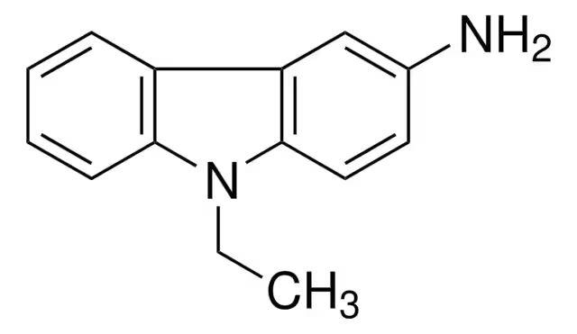 3-Amino-9-ethylcarbazole structure, CAS 132-32-1