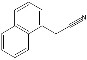 1-Naphthyl acetonitrile structure, CAS 132-75-2