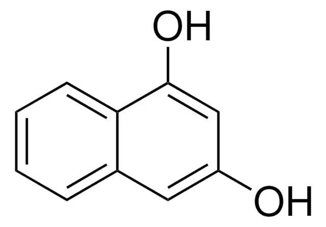 1,3-Dihydroxynaphthalene structure, CAS 132-86-5