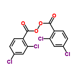 2,4-Dichlorobenzoyl peroxide structure, CAS 133-14-2