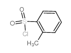 2-Toluenesulfonyl chloride structure, CAS 133-59-5