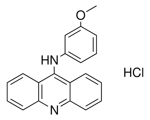Acridin-9-amine hydrochloride structure, CAS 134-50-9