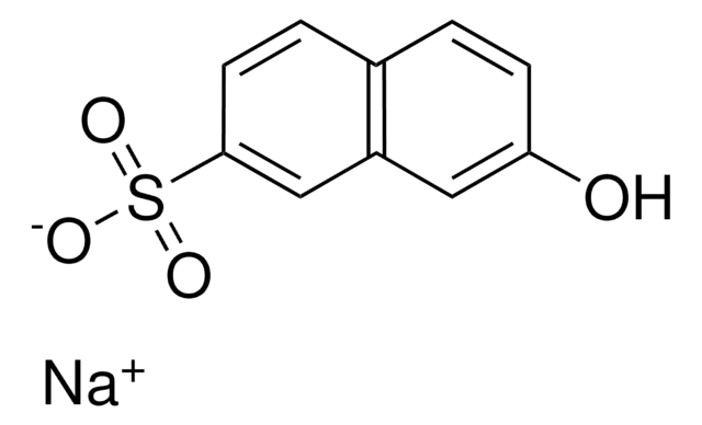 Sodium 2-naphthol-7-sulfonate structure, CAS 135-55-7