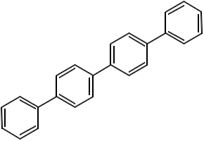 p-Quaterphenyl structure, CAS 135-70-6