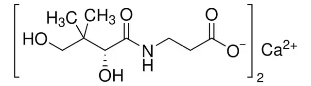 Calcium pantothenate structure, CAS 137-08-6
