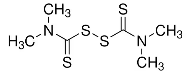 Thiram structure, CAS 137-26-8