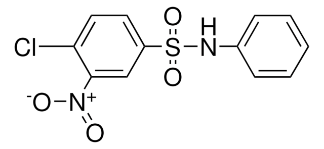 4-Chloro-3-nitro-N-phenylbenzenesulfonamide structure, CAS 137-49-5