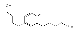 2,4-Dipentylphenol structure, CAS 138-00-1