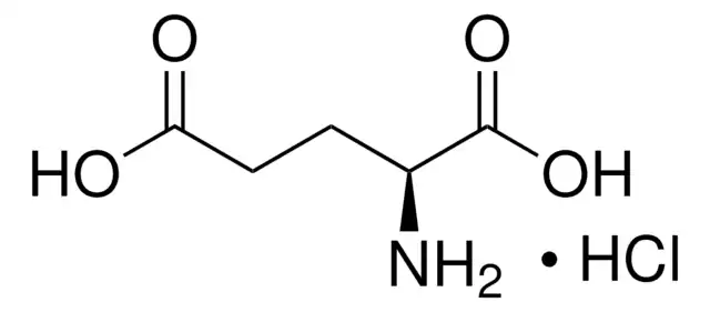 L-(+)-Glutamic acid hydrochloride structure, CAS 138-15-8
