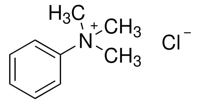 Phenyltrimethylammonium chloride structure, CAS 138-24-9