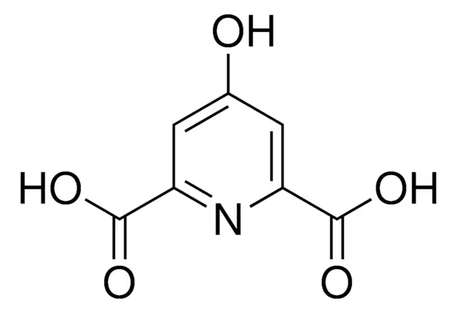 Chelidamic acid structure, CAS 138-60-3