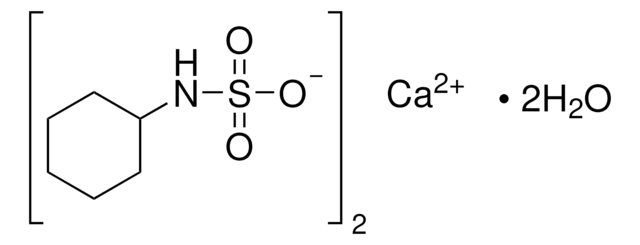 Calcium bis(cyclohexylsulphamate) structure, CAS 139-06-0