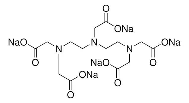 Pentasodium DTPA structure, CAS 140-01-2