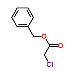 Benzyl chloroacetate structure, CAS 140-18-1