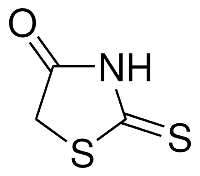 Rhodanine structure, CAS 141-84-4