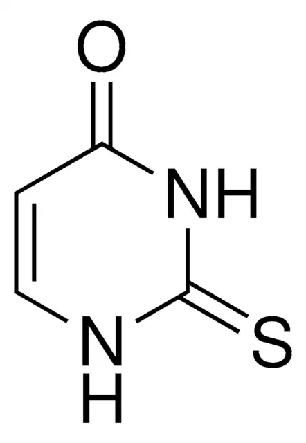 2-Thiouracil structure, CAS 141-90-2