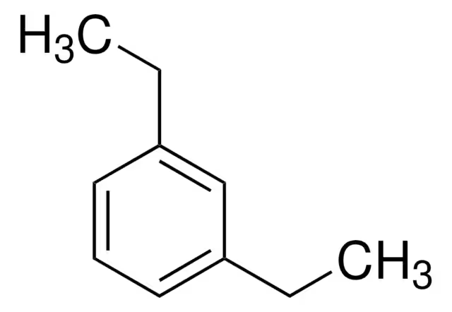 1,3-Diethylbenzene structure, CAS 141-93-5