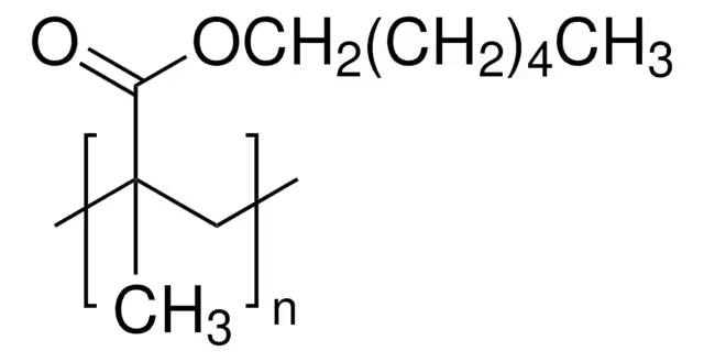 Hexyl methacrylate structure, CAS 142-09-6