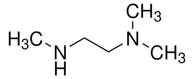 N,N,N'-Trimethylethylenediamine structure, CAS 142-25-6