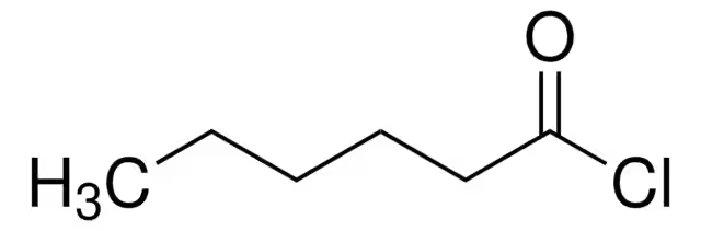 Hexanoyl chloride structure, CAS 142-61-0