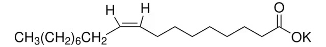 Potassium oleate structure, CAS 143-18-0