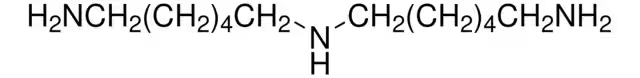 Bis(hexamethylene)triamine structure, CAS 143-23-7