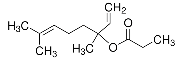 Linalyl propionate structure, CAS 144-39-8