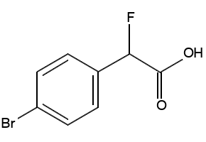 Fluoroacetic acid structure, CAS 144-49-0