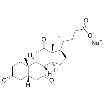 Sodium dehydrocholate structure, CAS 145-41-5
