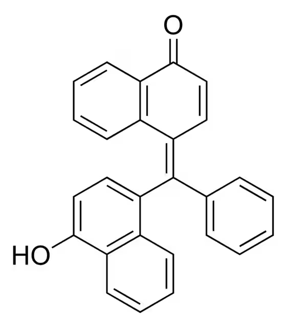 p-Naphtholbenzein structure, CAS 145-50-6