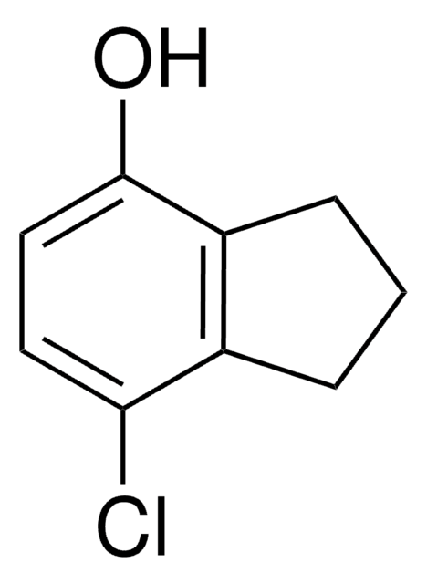 7-Chloro-2,3-dihydro-1H-inden-4-ol structure, CAS 145-94-8