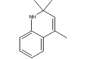 1,2-Dihydro-2,2,4-trimethylquinoline structure, CAS 147-47-7