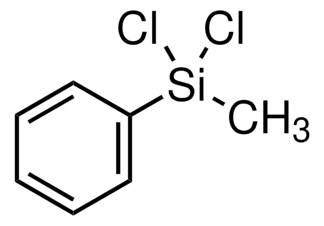 Dichloromethylphenylsilane structure, CAS 149-74-6
