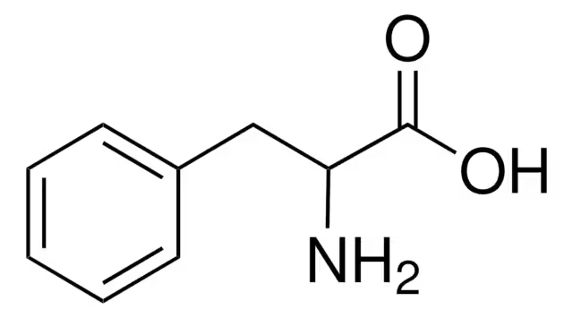 DL-Phenylalanine structure, CAS 150-30-1