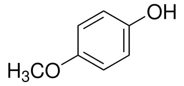 4-Methoxyphenol structure, CAS 150-76-5