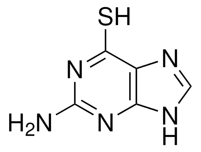 6-Thioguanine structure, CAS 154-42-7