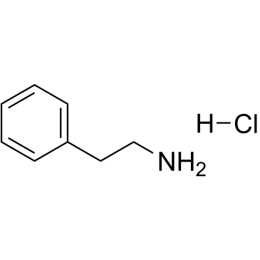 2-Phenylethylamine hydrochloride structure, CAS 156-28-5
