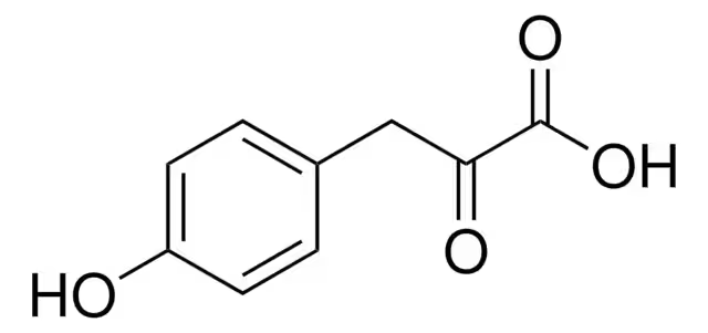 4-Hydroxyphenylpyruvic acid structure, CAS 156-39-8