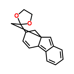 Spiro[1,3-dioxolane-2,8'(9'H)-[7H-7,9a]methanobenz[a]azulene] structure, CAS 171-00-6
