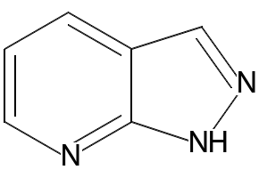 1H-Pyrazolo[3,4-b]pyridine structure, CAS 271-73-8