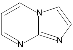 Imidazo[1,2-a]pyrimidine structure, CAS 274-95-3