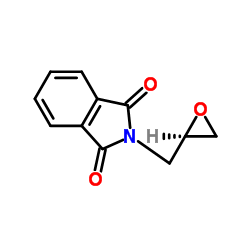 (R)-(-)-GLYCIDYL PHTHALIMIDE structure, CAS 181140-34-1