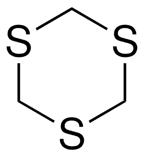 1,3,5-Trithiane structure, CAS 291-21-4