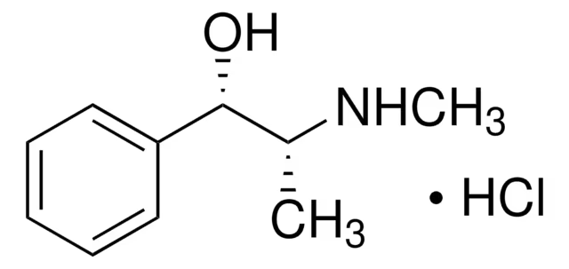 Ephedrine structure, CAS 299-42-3